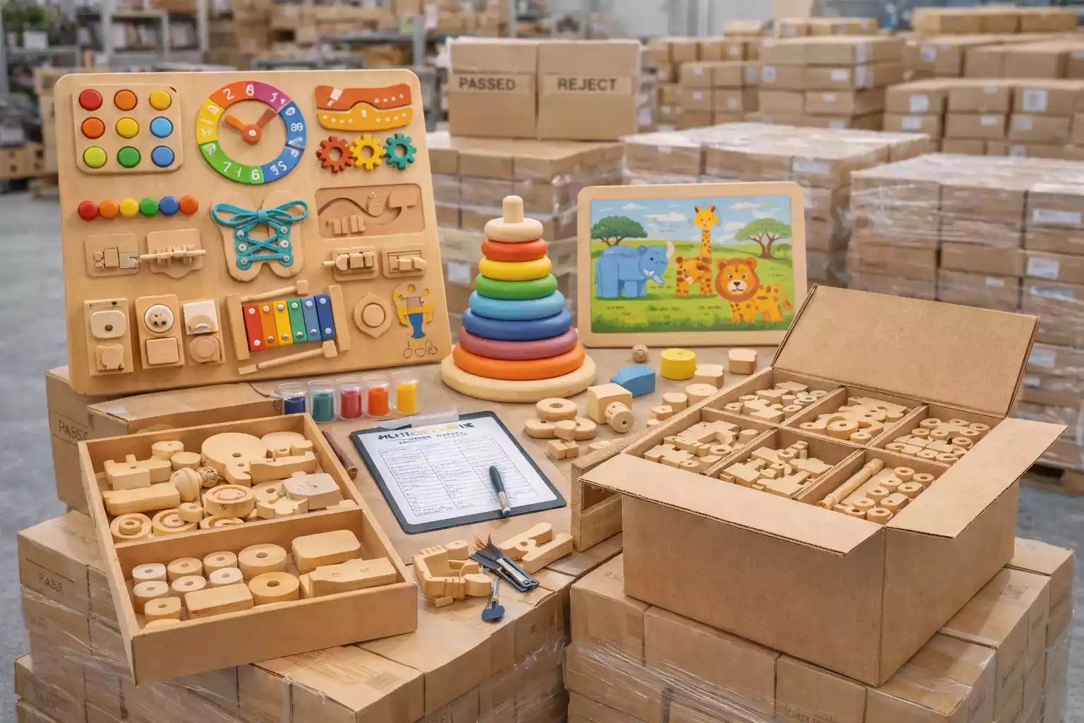 custom wooden toys and crafts for educational retail and private label projects