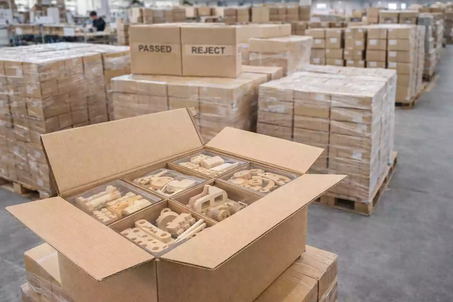 packing and shipment preparation for bulk wooden toys and crafts