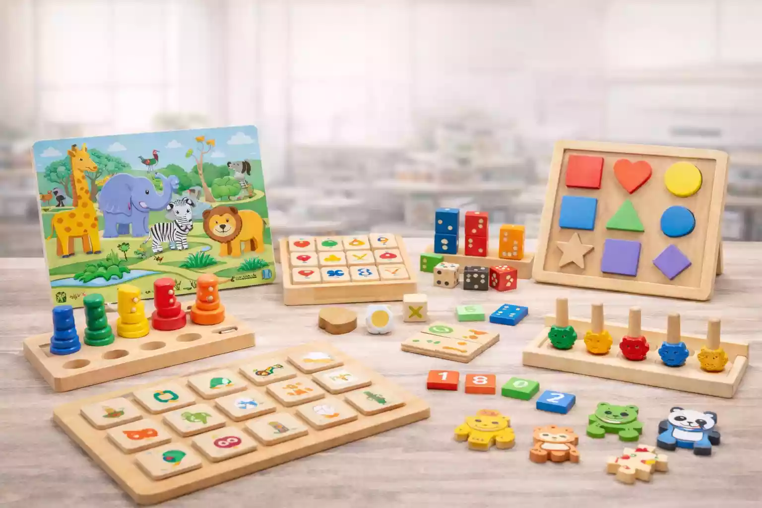 wooden puzzles and games manufacturer for private label projects