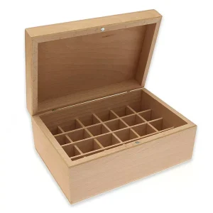 custom-pine-wood-essential-oil-box-laser-logo