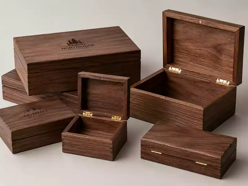 hinged wooden boxes manufacturer
