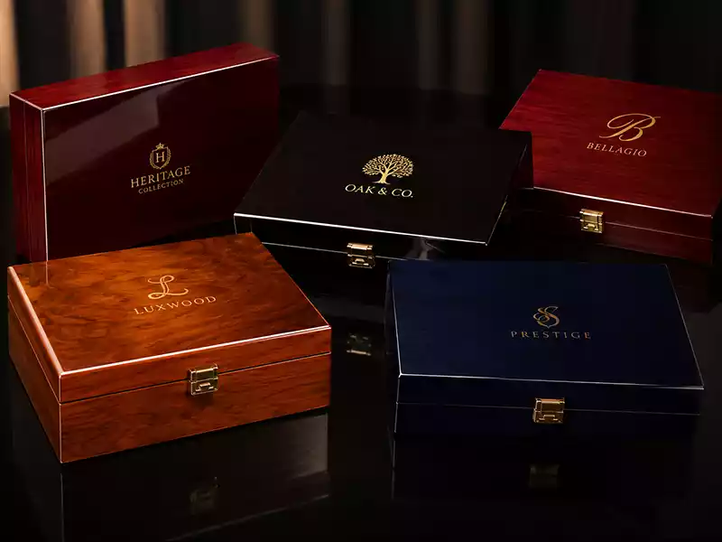 lacquered wooden boxes manufacturer